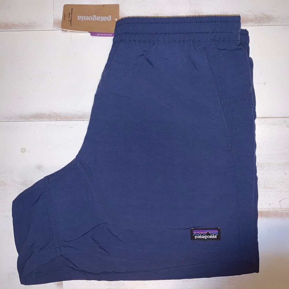 NWT Blue Patagonia Baggies Shorts